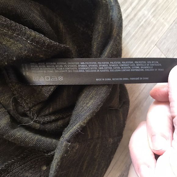 Saturday Sunday Anthropologie Dress Long Sleeve Cowel Neck Boho Granny Crochet M - Picture 4 of 10